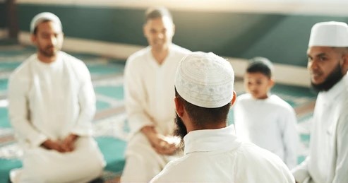 mosque, Islam, prayer times, announcements, events, donations, Smart TV, community