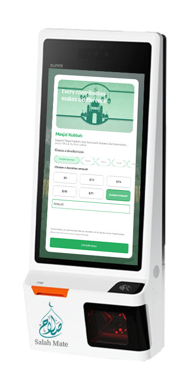Seamless, Secure, and Efficient Mosque Donations This innovative solution revolutionizes the way mosques receive donations