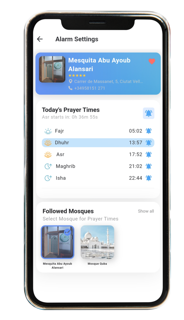 Stay on top of your daily prayers with timely notifications. Customize alerts to fit your schedule effortlessly.