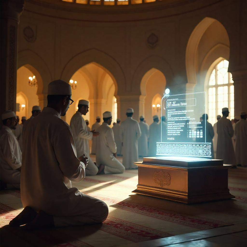 Mosque donation with Salah Mate Kiosk App
